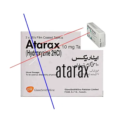 Atarax sirop avec ou sans ordonnance